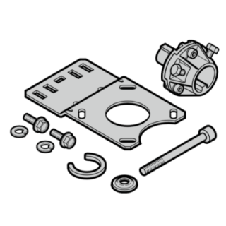 Set pour transmission pour arbre creux 40mm Hormann Réference 637004