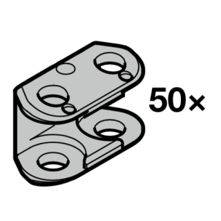 Sachet de crampons de glisse Hormann Réference 639043
