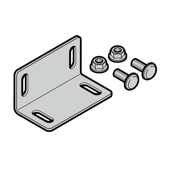 Equerre de montage pour console de montage Hormann Réference 637647
