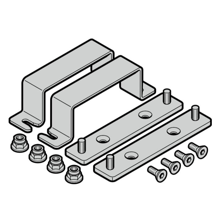 Set de fixation pour transmission ITO400 Hormann Référence 638239