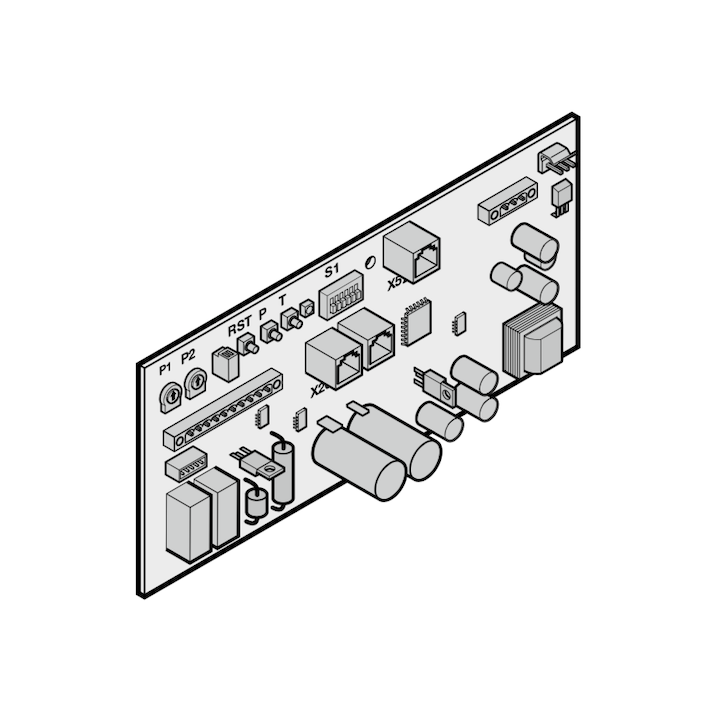 Platine de commande pour WA 300 S4 Hormann Référence 637748