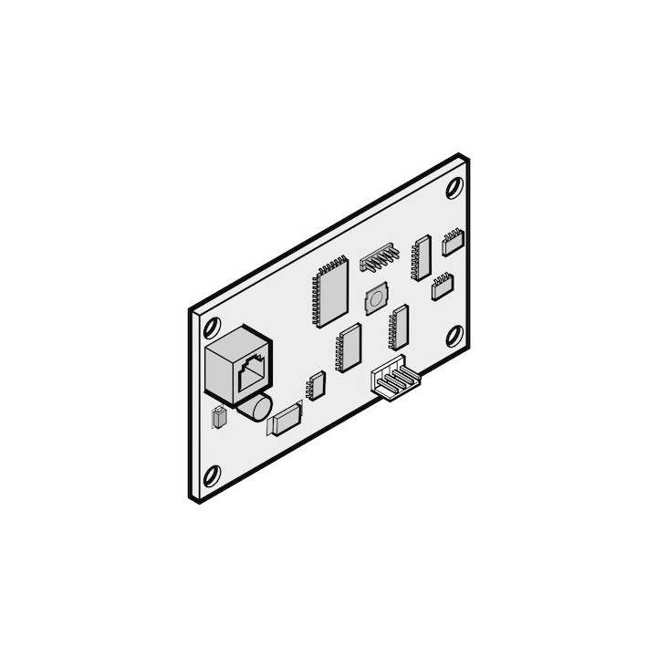 Platine d'unité de connexion sans fil pour récepteur (cadre dormant de porte) HORMANN Référence 639567