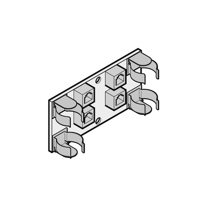 Platine de pile pour unité connexion sans fil (tablier de porte) HORMANN Référence 639569