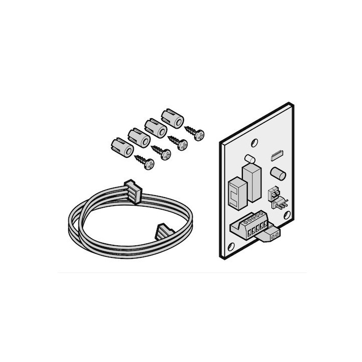 Platine de relais durée / signal d'effacement HORMANN Référence 637171