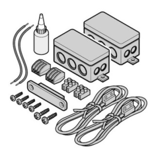 Kit de protection coupe-feu pour porte NO (contact de fermeture) HORMANN Référence 637680