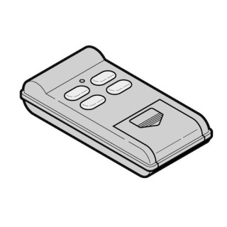 Emetteur 2 touches 40MHz  pour EcoStar Hormann Référence 437080