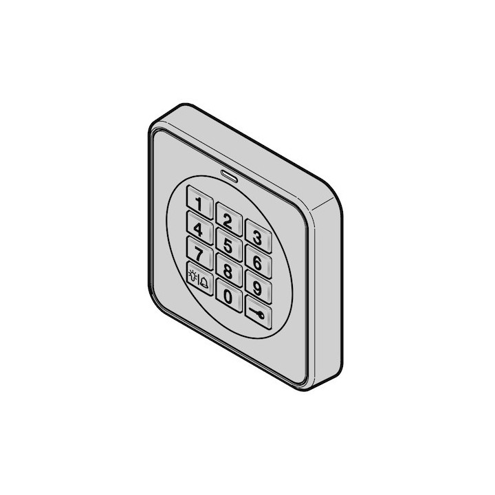 Unité de saisie clavier à code CTR1-1b, CTR3-1b Hormann Référence 4511635