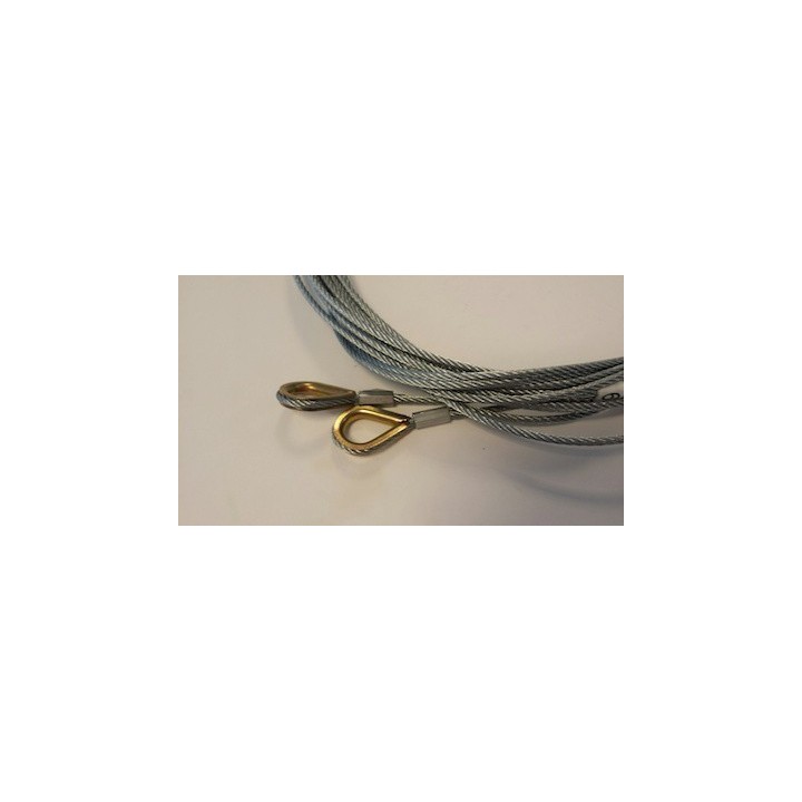 Câble Long 3040 Ferrure N Hauteur max 2250mm Hormann référence 3064375