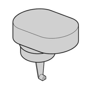 Couvercle pour potelets STS1, STS2 Hormann Référence 437996