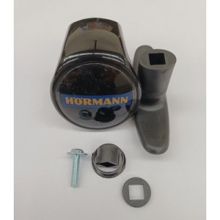 Garniture de poignée avec axe 73,5mm SPU20 - APU20 - LPU20 Référence 3024989 Hormann