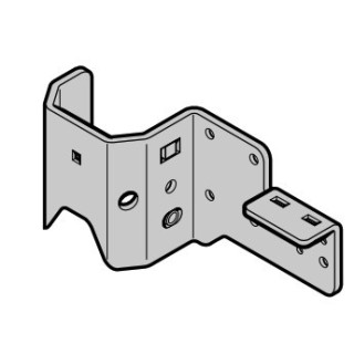 Support de base Droite pour Série 30 Hormann Référence 3040069