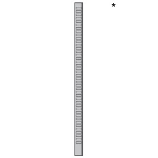Contre rail L5410mm Hormann Référence 3097038