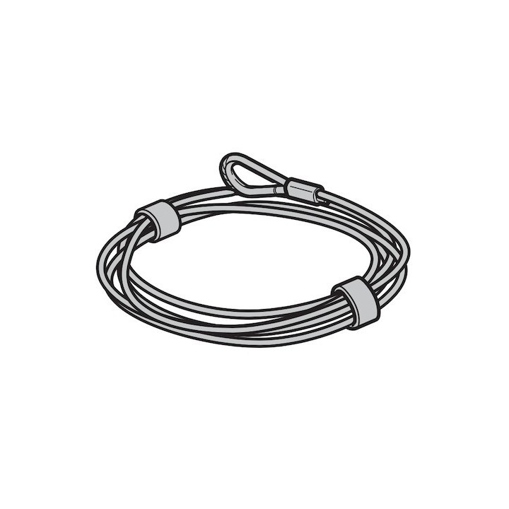 Câble de traction diam 4mm pour tambours d'enroulement Hormann Référence 3094620
