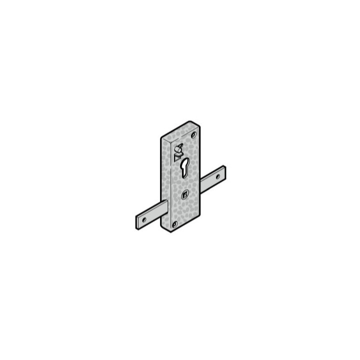 Serrure à cylindre profilé, TS 42 mm Hormann Référence 3039949
