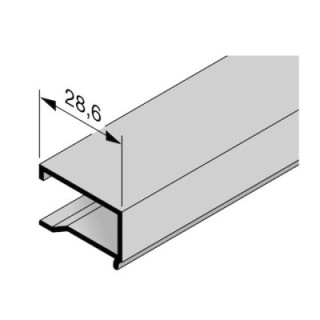 Parclose en aluminium NP 3 Hormann Référence 3045673