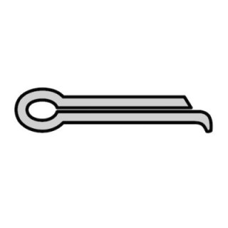 Goupille 4 x 18mm, acier inoxydable Hormann Référence 3090233