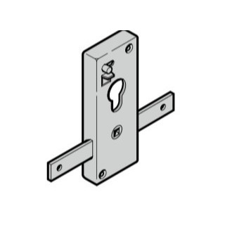 Serrure KABA, TS 42 mm porte de garage sectionnelle Hormann Référence 3039950