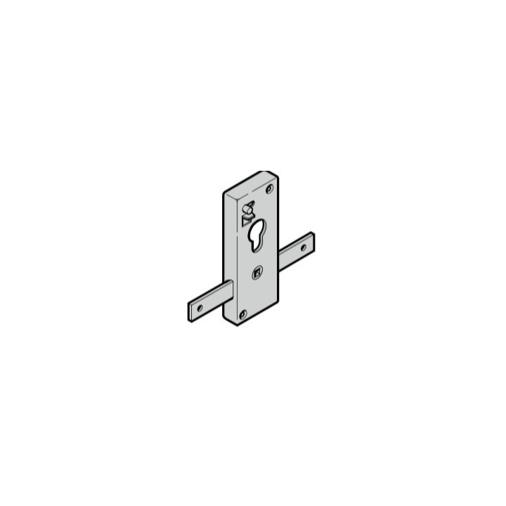 Serrure KABA, TS 42 mm porte de garage sectionnelle Hormann Référence 3039950