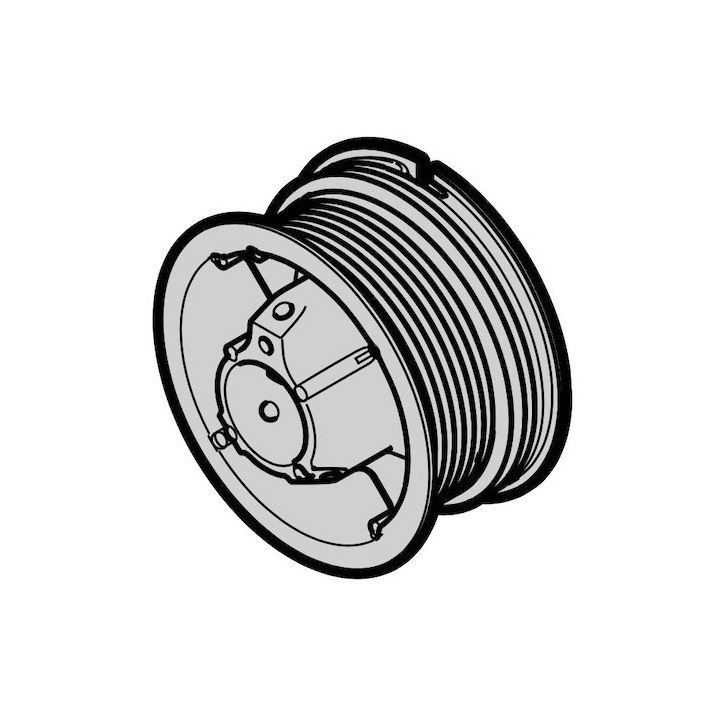 Tambour d'enroulement t2, droite Hormann Référence 3086200