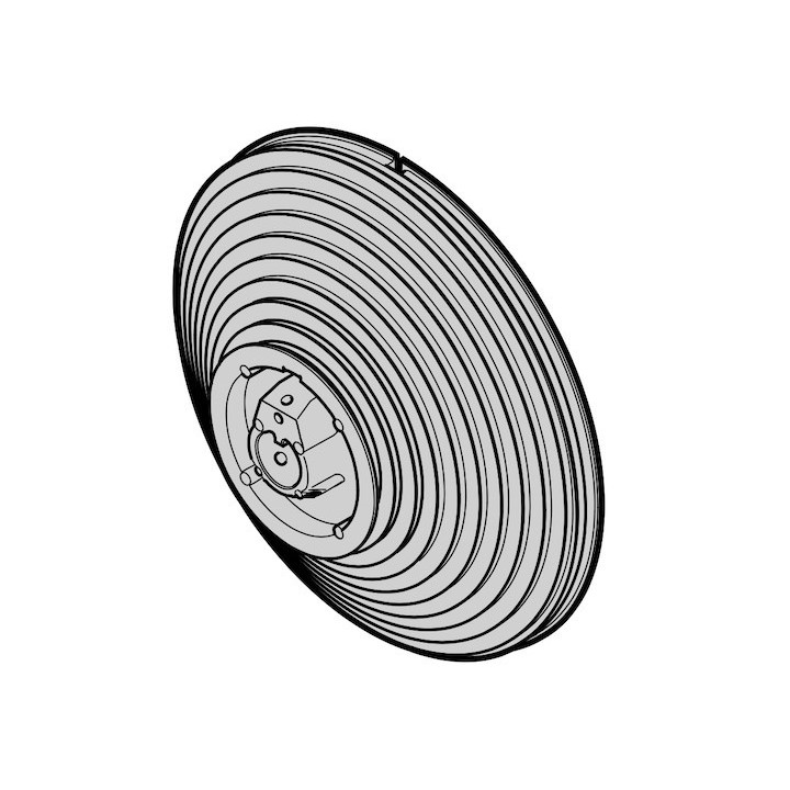 Tambour d'enroulement t9, droite Hormann Référence 3086198
