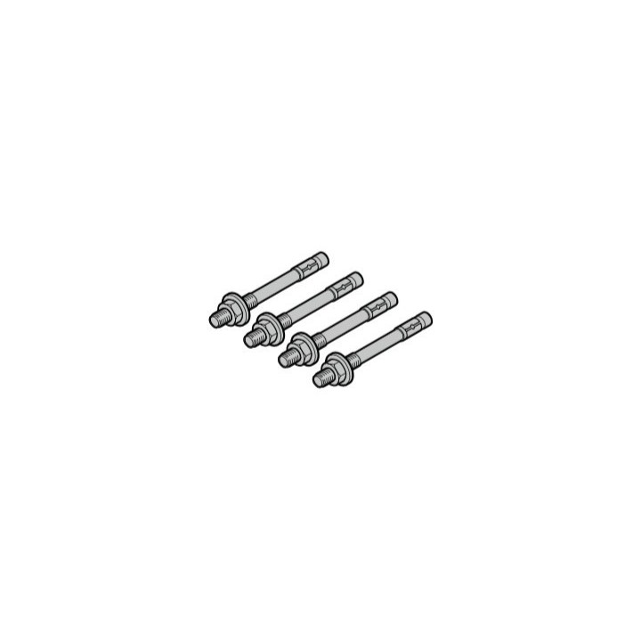 Sachet de vis pour boulon d'ancrage pour STA400 - 500 Hormann Référence 637652