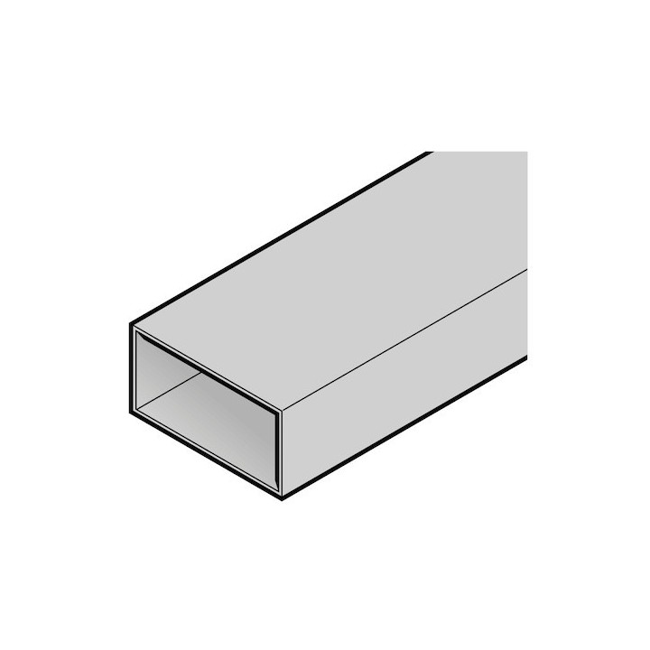 Tube 120 x 60 x 2mm, galvanisé Hormann Référence 3046490