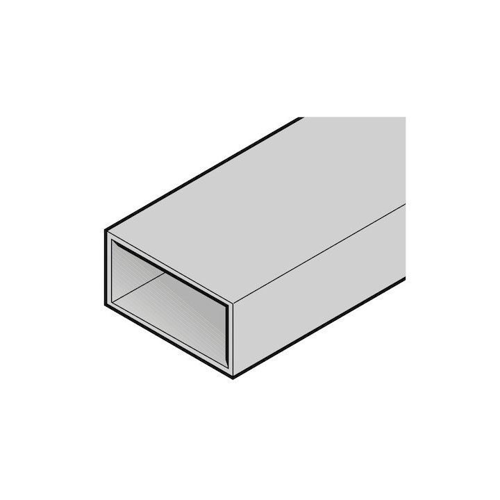 Tube 120 x 60 x 3mm, galvanisé Hormann Référence 3042358