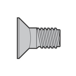 Lot de 10 Boulons à tête fraisée M5 x 45 avec fente cruciforme Hormann Référence 3060480