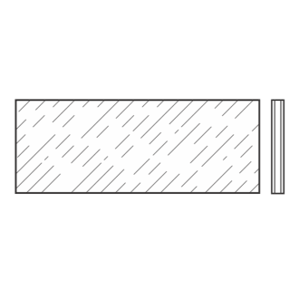 Panneau PU 26mm Aluminium anodisé lisse XU Hormann Référence 3095235