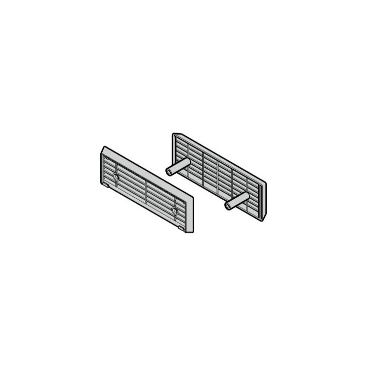 Grille d'aération pour porte sectionnelle EPU40 42/20mm Hormann Référence 3055464