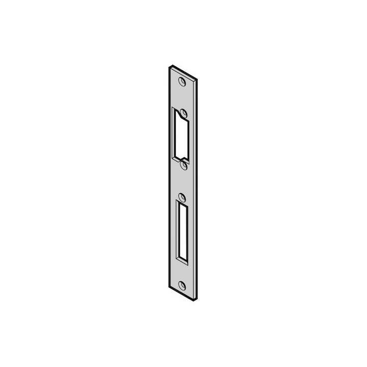 Gâche 92mm pour gâche électrique, modèle 118E/128E, portillon incorporé et indépendant Hormann Référence 3085995
