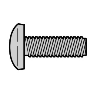 Lot de 10 Vis à tête goutte-de-suif M8 x 45 Hormann Référence 3055036