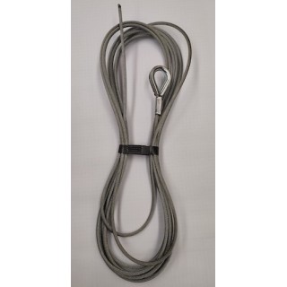 Cable de traction 4mm Lg 6m Hormann Référence 3095587