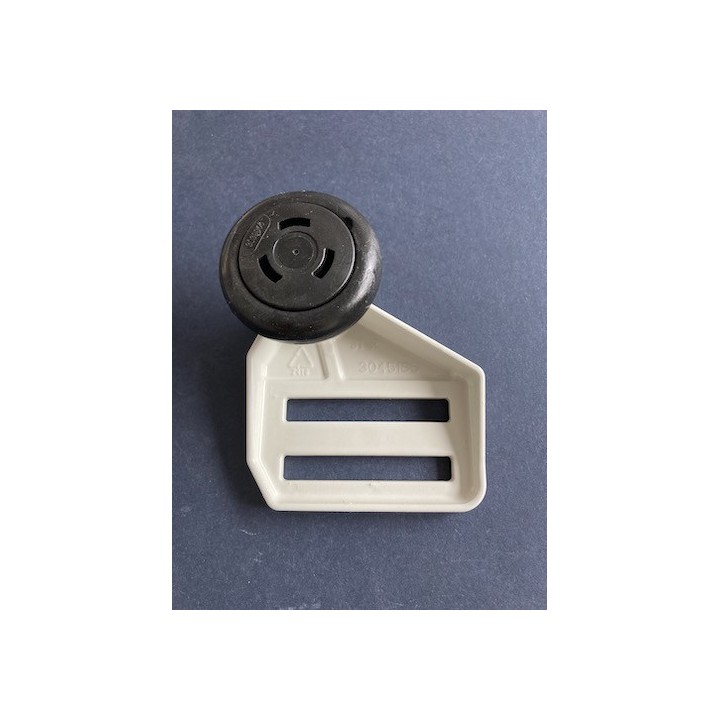 Support et roulette haute droite RAL 9002 Ferrure N Hormann Référence 4016319