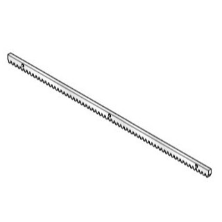 Crémaillère, 1m Acier 8mm Hormann Référence 436444