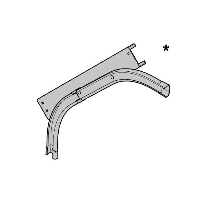 Arcs de contour gauche avec console Hormann Référence 3097681