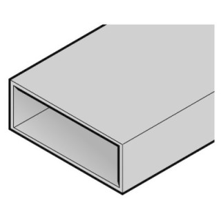 Tube 160 x 60 x 2mm, galvanisé Hormann Référence 3046491