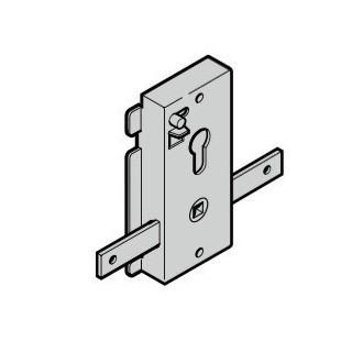 Serrure porte basculante N80 Hormann Référence 1019100 - 872121