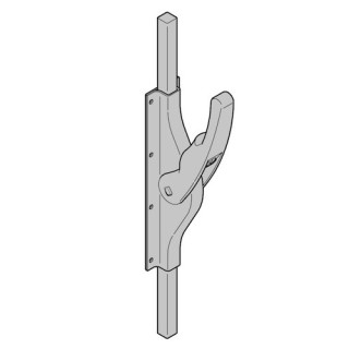 Barre carrée galvanisée 16 x 1500 Hormann Référence 4016159