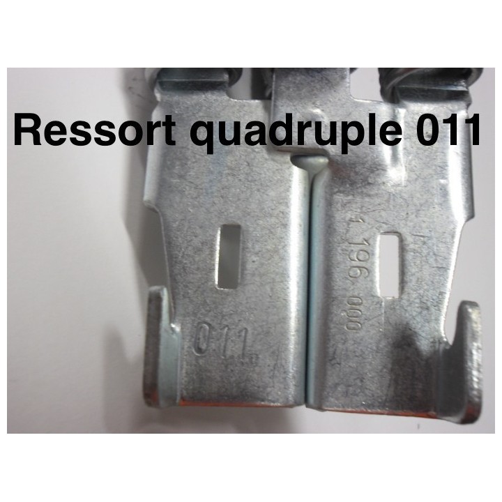 011 - 411 Kit de 2 ressorts quadruples porte N80/S95 Hormann Référence 1195011