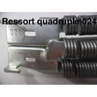 024 - 424 Kit de 2 ressorts quadruples porte N80/S95 Hormann Référence 1195024P