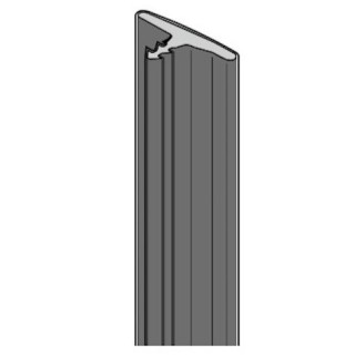 Lot de 2 Profils haut PVC hauteur 1920 porte N80 et S95 Hormann