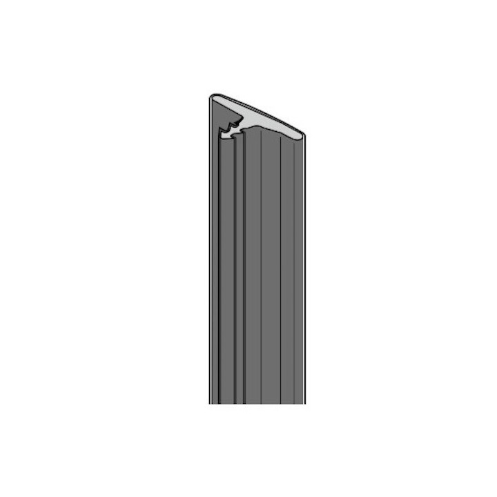 Lot de 2 Profils haut PVC hauteur 2075 porte N80 et S95 Hormann