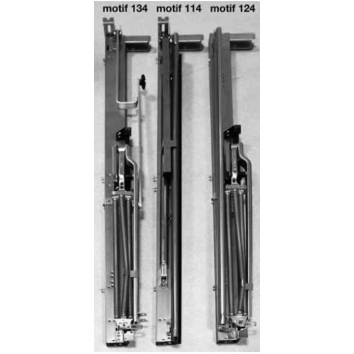 Mécanisme complet porte G97 / N80 / S95 Hormann Référence 862267