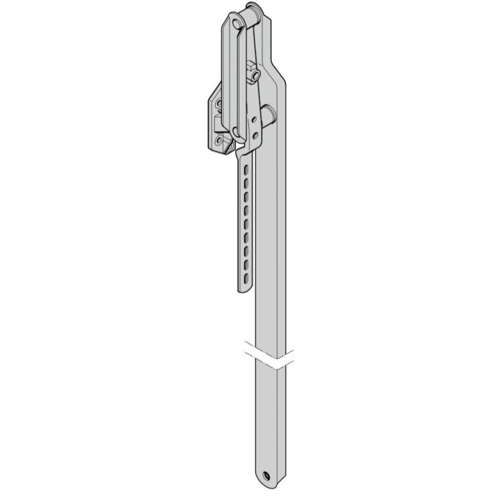 Bras droite Hauteur 2075 de porte N80 Hormann Référence 1049703