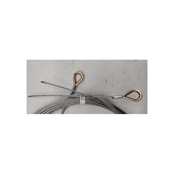 Câbles Long 4415 Ferrure H Hauteur 2125mm Hormann référence 3064367