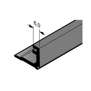 Parclose en aluminium NKS 26 Hormann Référence 3085749