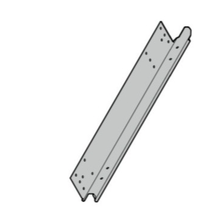 Cornière d'extrémité 750 droite ER40 section de porte Hormann Référence 3083033