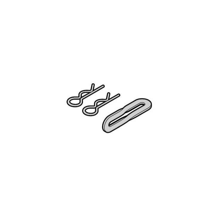 Goupille adaptation ressort porte basculante hormann ref 1195666