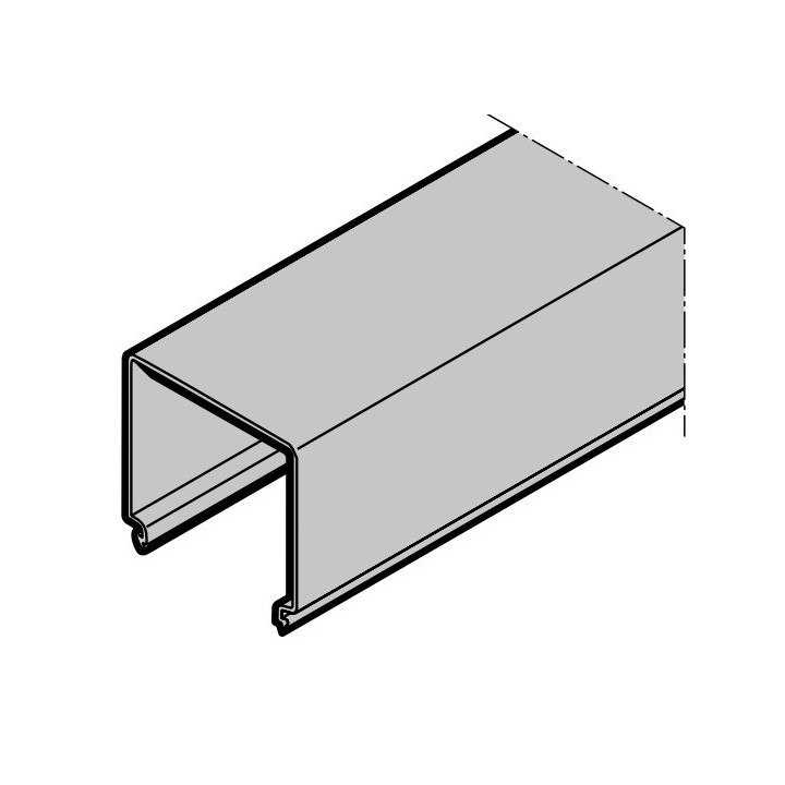 Capot de protection pour rail avec ressort Rollmatic Hormann Référence ERSROLL25